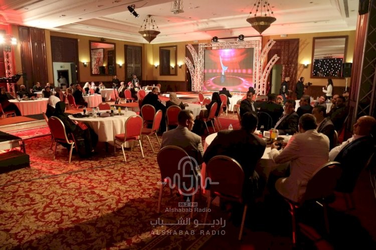 جانب من احتفال توزيع جائزة النائب محمد دحلان